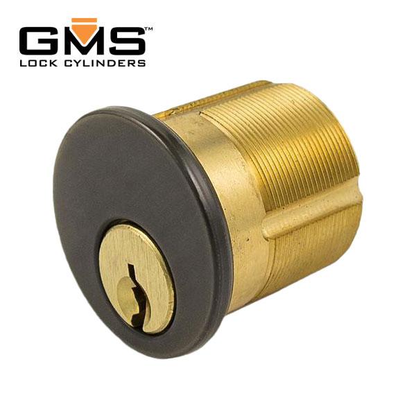 GMS M100SC-26D Mortise Cylinder- 1″ Satin Chrome Finish (for Schlage C) 