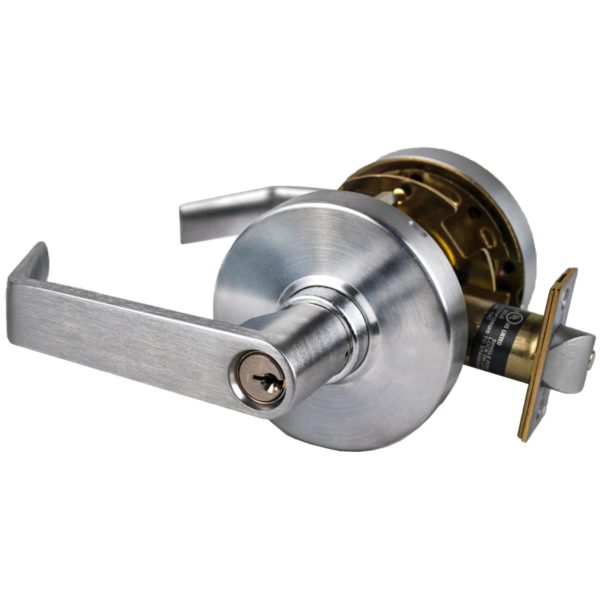 Commercial Lever Style Handle Global  GAL-1151L-R-626 GALKeyed Entry Door Lock 