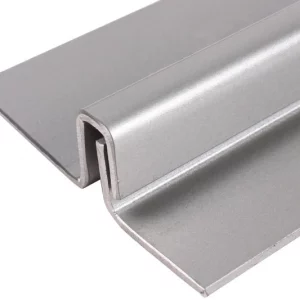 Alum Base Outswing Full Door Interlocker Silver Dimensions: 2-3/8in x 82