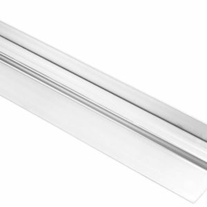 Alum Base Inswing Full Door Interlocker Silver Dimensions: 1-1/2 x 82