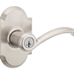 Kwikset / Austin Lever / Keyed Entry - SmartKey / Satin Nickel / 740AUL 15 SMT