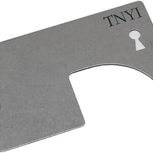 Portable Wallet Door Seam Manual Firefighter Hand Hall Pass Tool (0.3mm)
